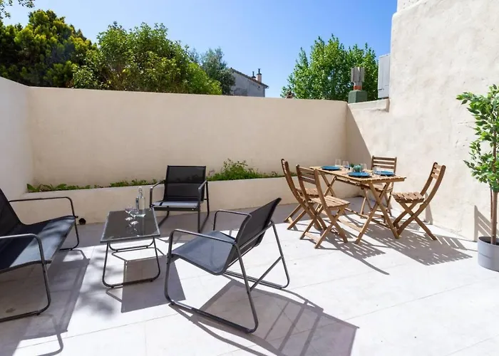 Maxbnb - Climatise - Grand Studio 37M2 & Terrasse 30M2 - Est